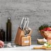 imageCuisinart 7 Pc Stainless Steel Essentials Cutlery Block Set with Built in Sharpener