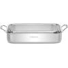 imageCuisinart 711714RR 14Inch ChefsClassic CookwareCollection Lasagna Pan wStainless Roasting Rack Stainless Steel