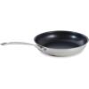 imageCuisinart 72218NS Chefs Classic Stainless Nonstick 7Inch Open Skillet SilverStainless Steel