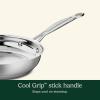 imageCuisinart 72236H Chefs Classic 14Inch Helper Handle Skillet Stainless SteelStainless Steel