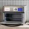 imageCuisinart Air Fryer Toaster Oven Digital Display 1800 Watt Air Fryer Toaster Oven Combo with Adjustable Temperature and Controls Stainless Steel Small Kitchen Appliance TOA65Silver06 cu ft interior