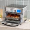 imageCuisinart Air Fryer Toaster Oven Digital Display 1800 Watt Air Fryer Toaster Oven Combo with Adjustable Temperature and Controls Stainless Steel Small Kitchen Appliance TOA65Silver06 cu ft interior
