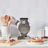 imageCuisinart Belgian Waffle Maker Vertical Iron Silver WAFV100P1Silver
