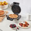 imageCuisinart Belgian Waffle Maker Vertical Iron Silver WAFV100P1Silver