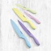 imageCuisinart C5510PWM Ceramic Coated Knife Set with Blade Guard Sheaths 10 Piece Set in Faux MarblePastel Brights