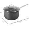 imageCuisinart Chefs Classic Saucepan with Cover 3QuartCook and Pour Saucepan wCover