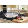 imageCuisinart Contour Stainless 5Quart Saute Pan with Helper Handle and Glass CoverSilver