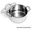imageCuisinart Contour Stainless 6Quart Saucepot with Glass CoverSilver