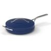 imageCuisinart Culinary Collection Nonstick Cookware 45 Qt Saut Pan  Helper Handle  Cover TealSapphire