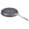imageCuisinart DSA2220 Anodized Nonstick 8Inch BlackStainless Steel DishwasherSafeHard Open SkilletOpen Skillet wHelper