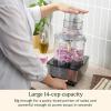 imageCuisinart Food Processor 14Cup Vegetable Chopper for Mincing Dicing Shredding Puree ampamp Kneading Dough Stainless Steel DFP14BCNYStainless Steel
