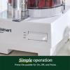 imageCuisinart Food Processor 14Cup Vegetable Chopper for Mincing Dicing Shredding Puree ampamp Kneading Dough Stainless Steel DFP14BCNYWhite