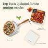 imageCuisinart Indoor Pizza Oven  Bake 12 Pizzas in Minutes  Portable Countertop Pizza Oven  Matte Black Stainless Steel  CPZ120MBBlack Stainless Steel