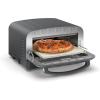imageCuisinart Indoor Pizza Oven  Bake 12 Pizzas in Minutes  Portable Countertop Pizza Oven  Matte Black Stainless Steel  CPZ120MBMatte Black