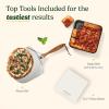 imageCuisinart Indoor Pizza Oven  Bake 12 Pizzas in Minutes  Portable Countertop Pizza Oven  Matte Black Stainless Steel  CPZ120MBStainless Steel