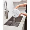 imageCuisinart Large Salad Spinner 5Qt  Vegetable ampamp Fruit Salad Washing Bowl with Strainer Quick Prep Spinner for Salad Greens Lettuce Fruits ampamp Vegetables CTG00SASGloss White