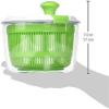 imageCuisinart Large Spin Stop Salad Spinner Wash Spin ampamp Dry Salad Greens Fruits ampamp Vegetables 5qt CTG00SAS13 Qt Pack of 4