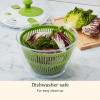 imageCuisinart Large Spin Stop Salad Spinner Wash Spin ampamp Dry Salad Greens Fruits ampamp Vegetables 5qt CTG00SAS13 Qt Pack of 4