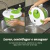 imageCuisinart Large Spin Stop Salad Spinner Wash Spin ampamp Dry Salad Greens Fruits ampamp Vegetables 5qt CTG00SAS15 QtNew