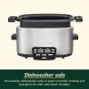 imageCuisinart MSC400 3In1 Cook Central 4Quart MultiCooker Slow Cooker BrownSaute Steamer Silver6 Quarts