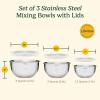 imageCuisinart Mixing Bowl Set Stainless Steel 3Piece CTG00SMBStainless Steel