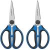 imageCuisinart Shears 8 Inch Kitchen Scissors Black1 Count Pack of 2