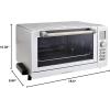 imageCuisinart TOB135N Deluxe Convection Toaster Oven Broiler Brushed Stainless SilverWhite and stainless steel