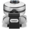 imageCuisinart WAFF10P1 Round Belgian Waffle Maker with Extra Deep 1Inch NonStick Coated Waffle Grid Stainless Steel