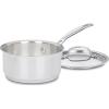 imageCuisinart 15 Quart Saucepan wCover Chefs Classic Stainless Steel Cookware Collection 7191615Quart