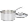 imageCuisinart 15 Quart Saucepan wCover Chefs Classic Stainless Steel Cookware Collection 719162Quart