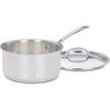 imageCuisinart 15 Quart Saucepan wCover Chefs Classic Stainless Steel Cookware Collection 719163Quart