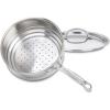 imageCuisinart 711620 Chefs Classic 20Centimeter Universal Steamer with Cover4 Quarts