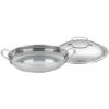 imageCuisinart 72530D Chefs Classic Stainless 12Inch Everyday Pan with Dome Cover Silver