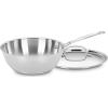 imageCuisinart 73524 Chefs Classic Stainless 3Quart Chefs Pan with Cover
