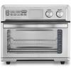 imageCuisinart Air Fryer Toaster Oven Digital Display 1800 Watt Air Fryer Toaster Oven Combo with Adjustable Temperature and Controls Stainless Steel Small Kitchen Appliance TOA65Silver095 cu ft interior