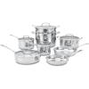 imageCuisinart Contour Stainless 13Piece Cookware SetSilver3 Quarts