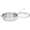 imageCuisinart Contour Stainless 5Quart Saute Pan with Helper Handle and Glass CoverSilver