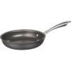 imageCuisinart DSA2220 Anodized Nonstick 8Inch BlackStainless Steel DishwasherSafeHard Open SkilletOpen Skillet