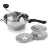 imageCuisinart Food Mill Stainless Steel Food Mill 23 Qt capacity Black ampamp Silver