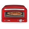 imageCuisinart Indoor Pizza Oven  Bake 12 Pizzas in Minutes  Portable Countertop Pizza Oven  Matte Black Stainless Steel  CPZ120MBBrick Red