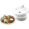imageCuisinart Large Salad Spinner 5Qt  Vegetable ampamp Fruit Salad Washing Bowl with Strainer Quick Prep Spinner for Salad Greens Lettuce Fruits ampamp Vegetables CTG00SASGloss White