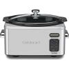 imageCuisinart MSC400 3In1 Cook Central 4Quart MultiCooker Slow Cooker BrownSaute Steamer Silver65 Quarts