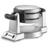 imageCuisinart WAFF20P1 Waffle Maker Double Belgian Round Makes 2Belgian Waffles at a Time with Extra Deep 1Inch Waffle Pockets Stainless Steel
