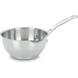 imageCuisinart 73516OP Chefs Classic Stainless 1Quart Pour SaucierSilver