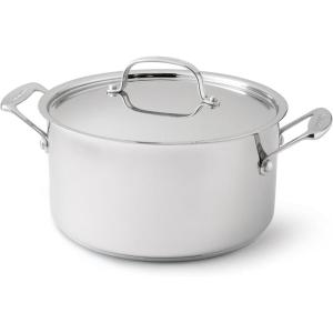 imageCuisinart 74424 Chefs Classic Stainless Stockpot with Cover 6QuartSilver6Quart