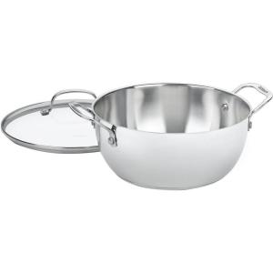 imageCuisinart 75526GD 55Quart MultiPurpose Pan ChefsClassicStainlessCookwareCollection
