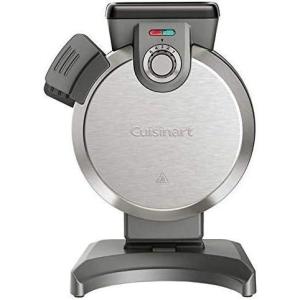 imageCuisinart Belgian Waffle Maker Vertical Iron Silver WAFV100P1white