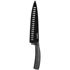 imageCuisinart C77NS7P Classic Nonstick Edge Collection 7Piece Cutlery Knife Set with Acrylic Stand Black8Inch