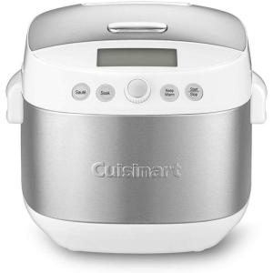 imageCuisinart CRC400P1 4 Cup Rice Cooker Stainless Steel Exterior10Cup