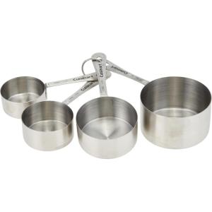 imageCuisinart CTG00SMC Stainless Steel Measuring Cups Set of 4SilverCups